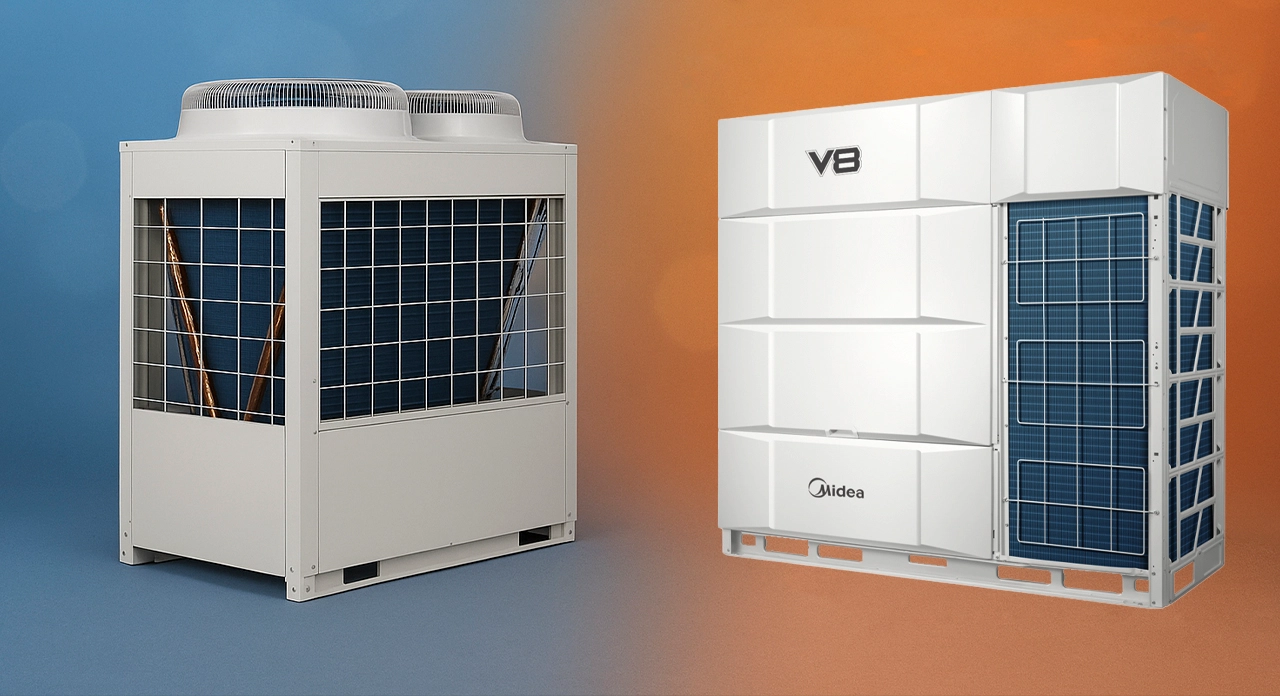 مقایسه چیلر و وی آر اف